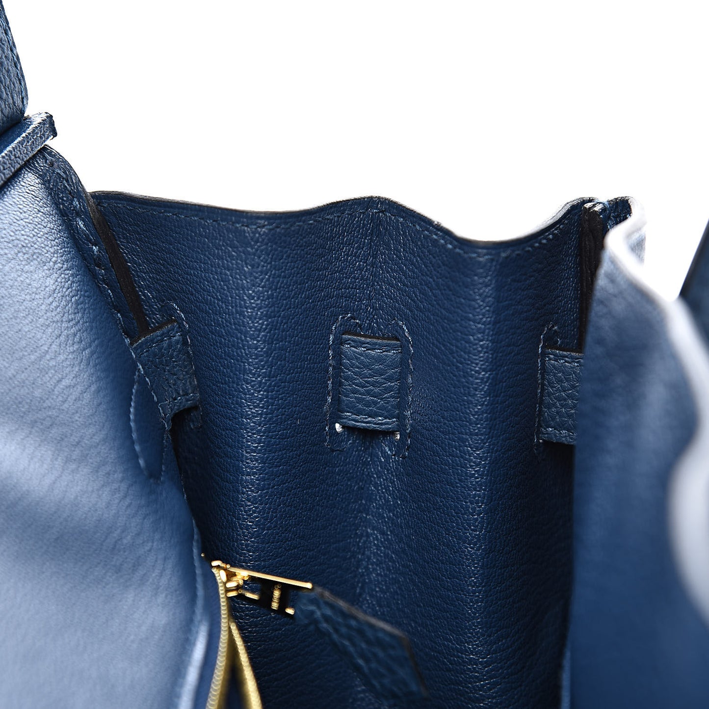 Togo Birkin 30 Deep Bleu