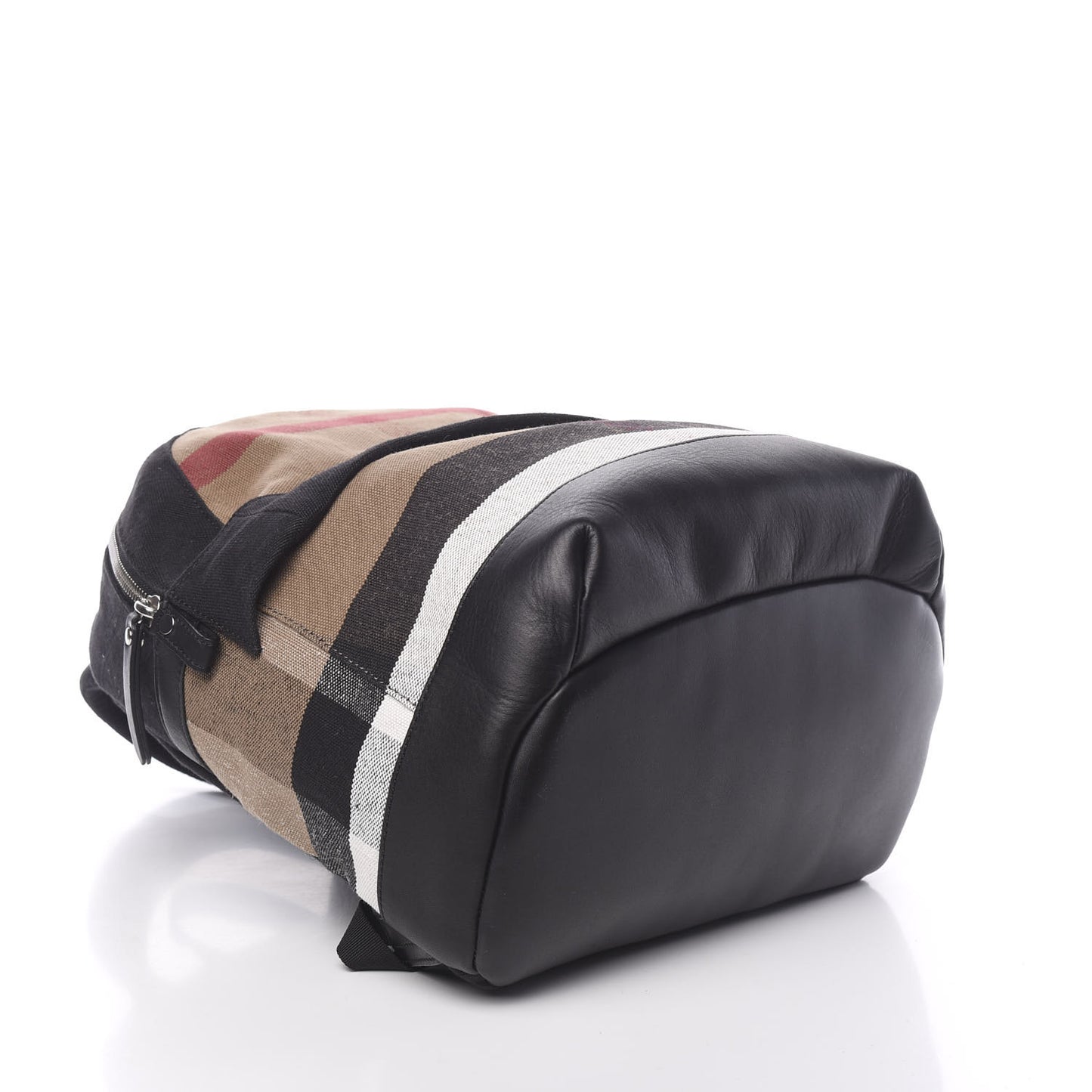 Jute Calfskin Mega Check Children's Backpack