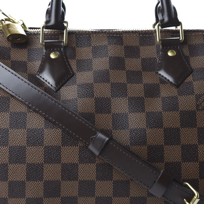 Louis Vuitton Damier Ebene Speedy Bandouliere 30 10 of 10