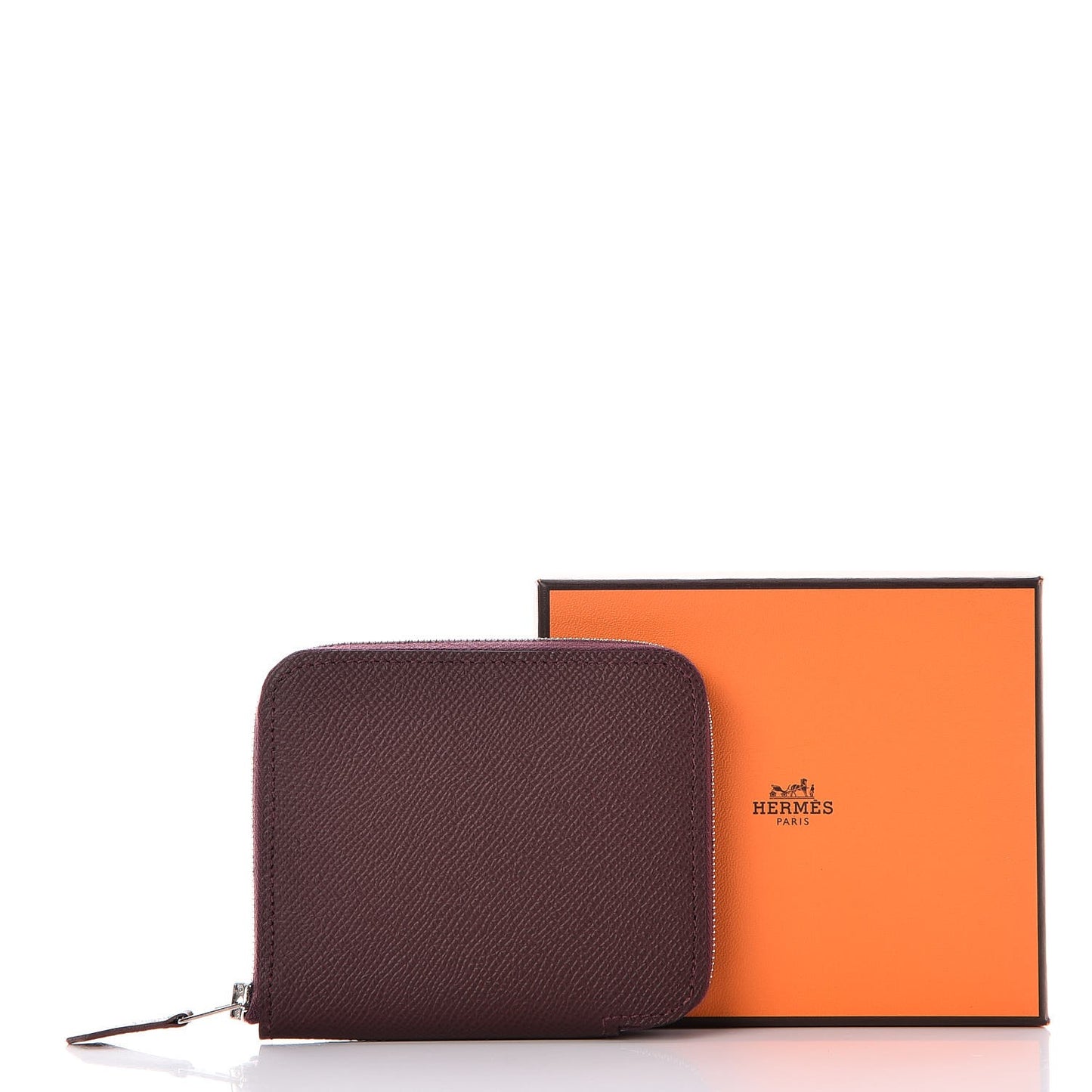 Epsom Silk'in Compact Wallet Bordeaux