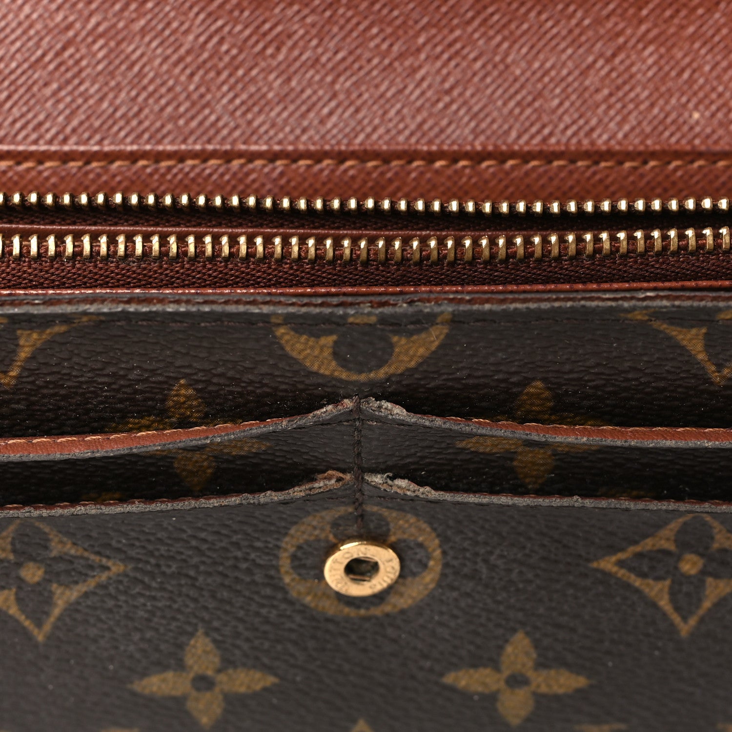 Louis Vuitton Monogram Sarah Wallet 7 of 8