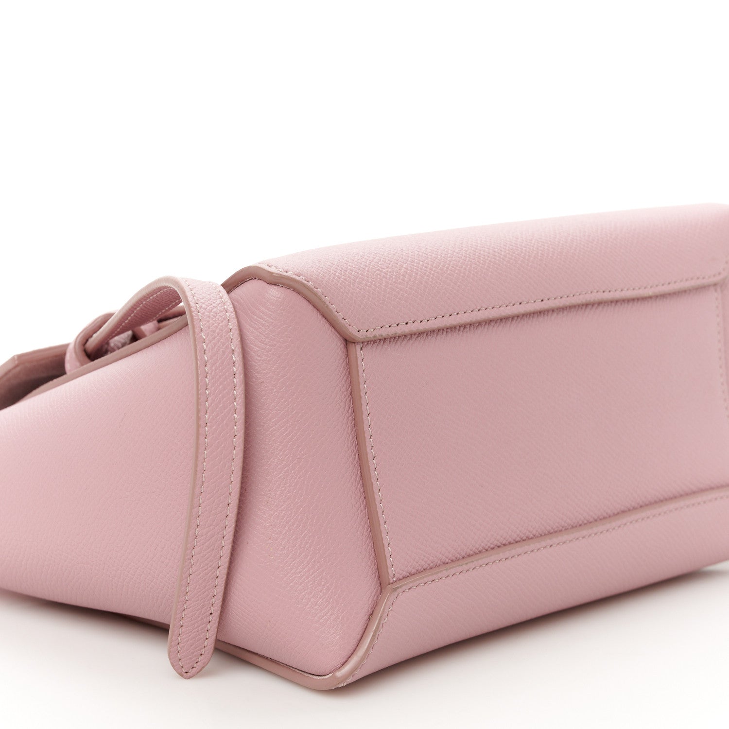Celine Grained Calfskin Nano Belt Bag Rose Quartz 9 of 10