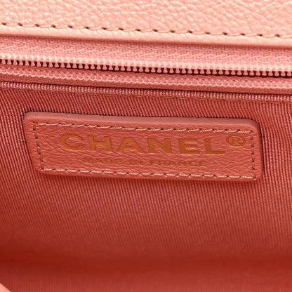 Chanel Calfskin Quilted Smart Pocket Crossbody Bag Light Pink 6 of 10