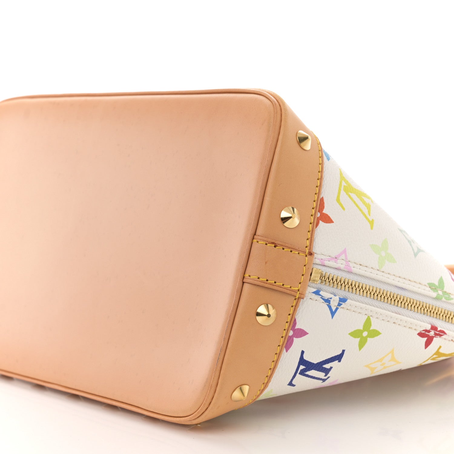 Louis Vuitton Monogram Multicolor Alma White 10 of 15