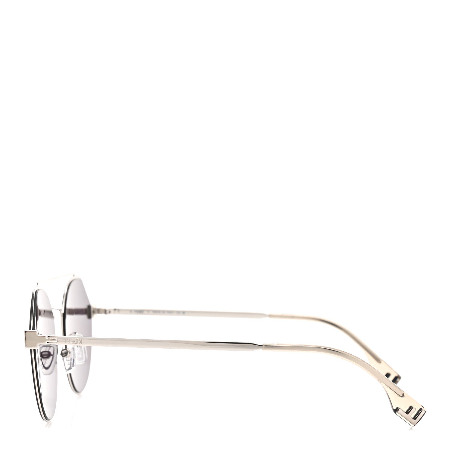 Fendi Metal Fendi Travel Geometric Sunglasses FE40060U Grey 3 of 7