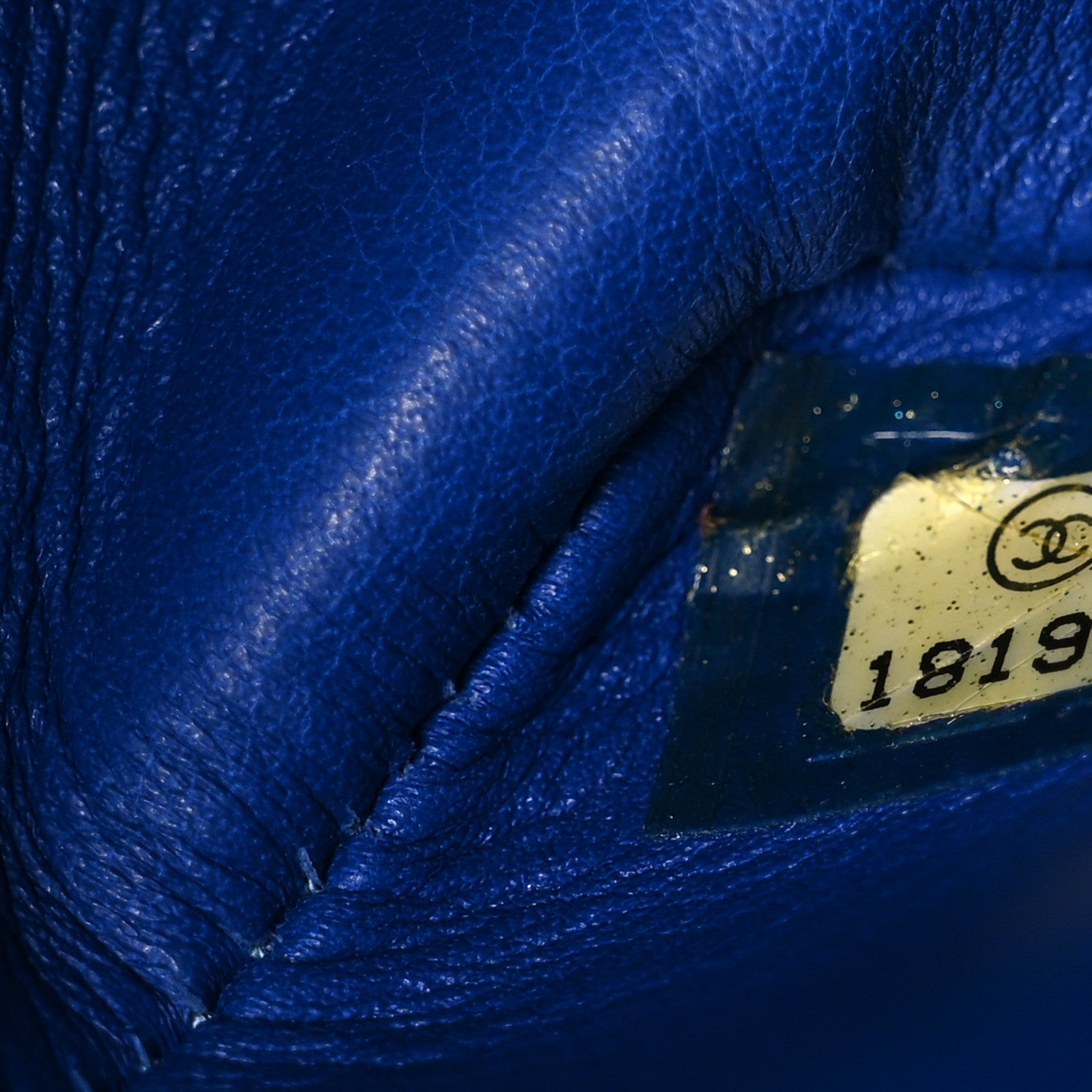 Chanel Galuchat Stingray Small Boy Flap Blue 7 of 10