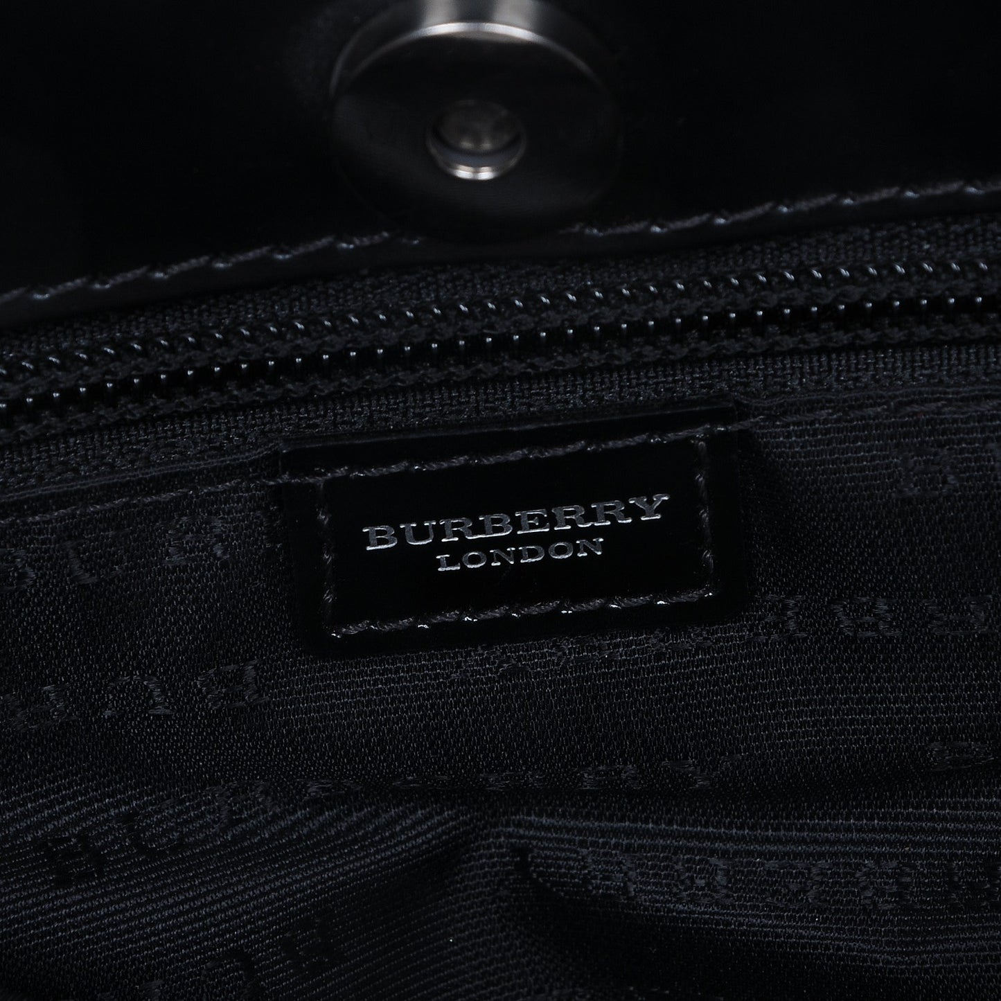 House Check Medium Tote Black