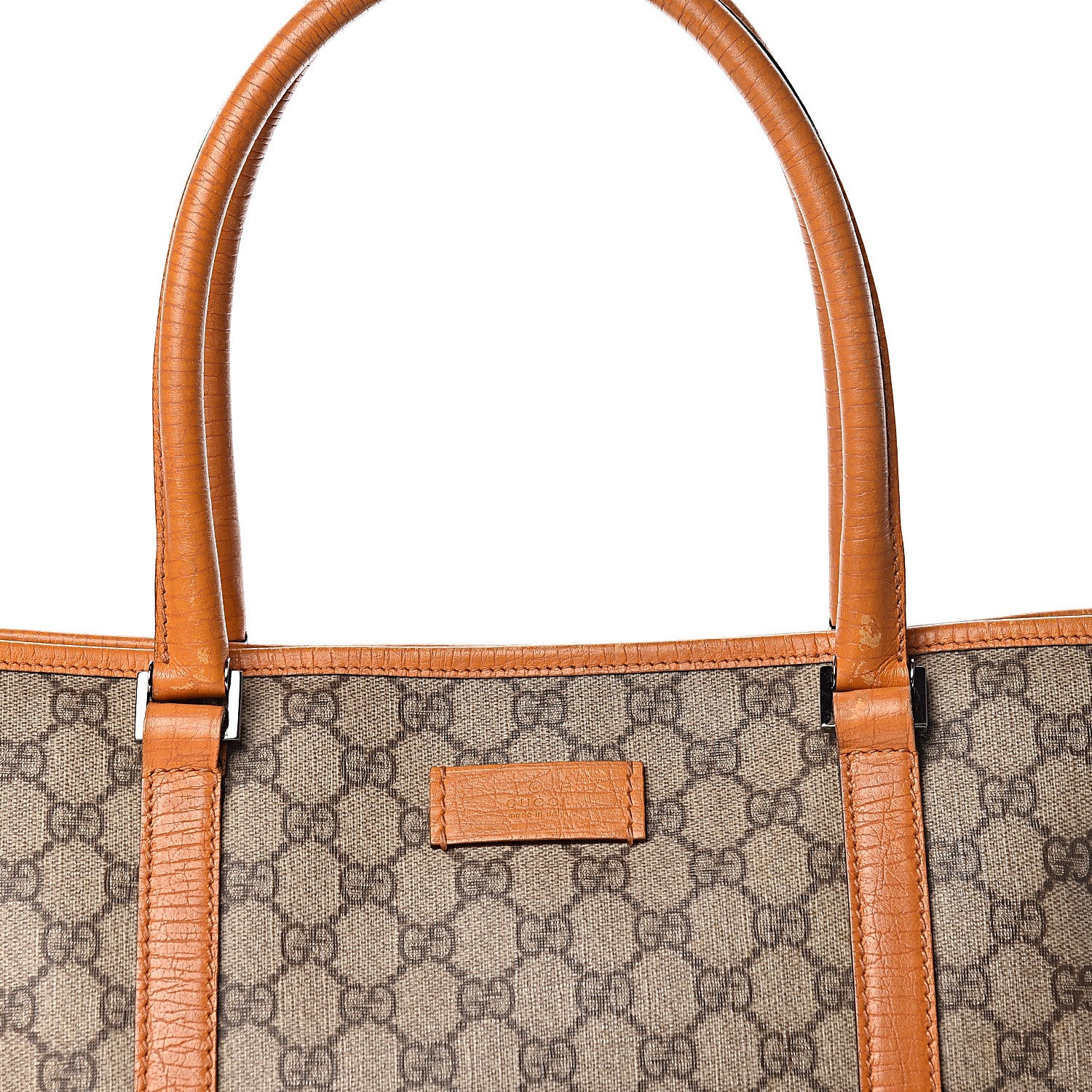 Gucci GG Plus Monogram Medium Joy Tote Orange 25 of 25