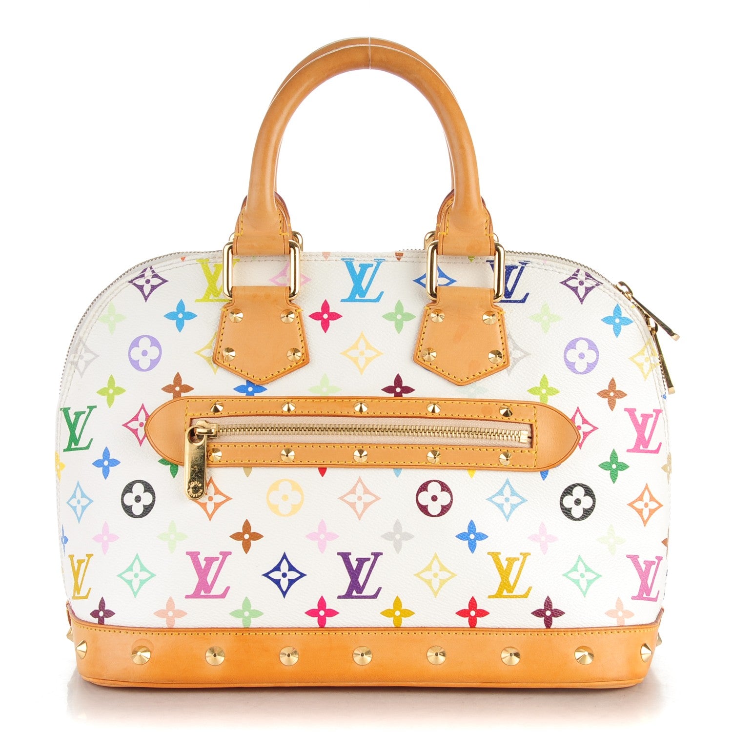 Louis Vuitton Monogram Multicolor Alma White 1 of 7