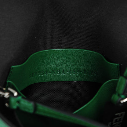 Fendi Nappa Micro Baguette Verde 8 of 8