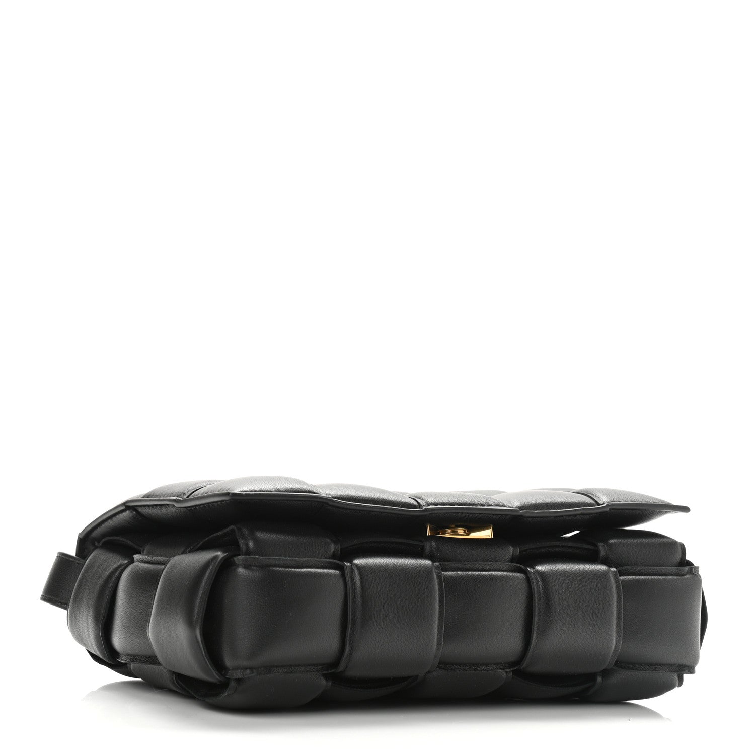 Bottega Veneta Nappa Maxi Intreccio Padded Cassette Crossbody Bag Black 4 of 9