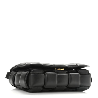 Bottega Veneta Nappa Maxi Intreccio Padded Cassette Crossbody Bag Black 4 of 9