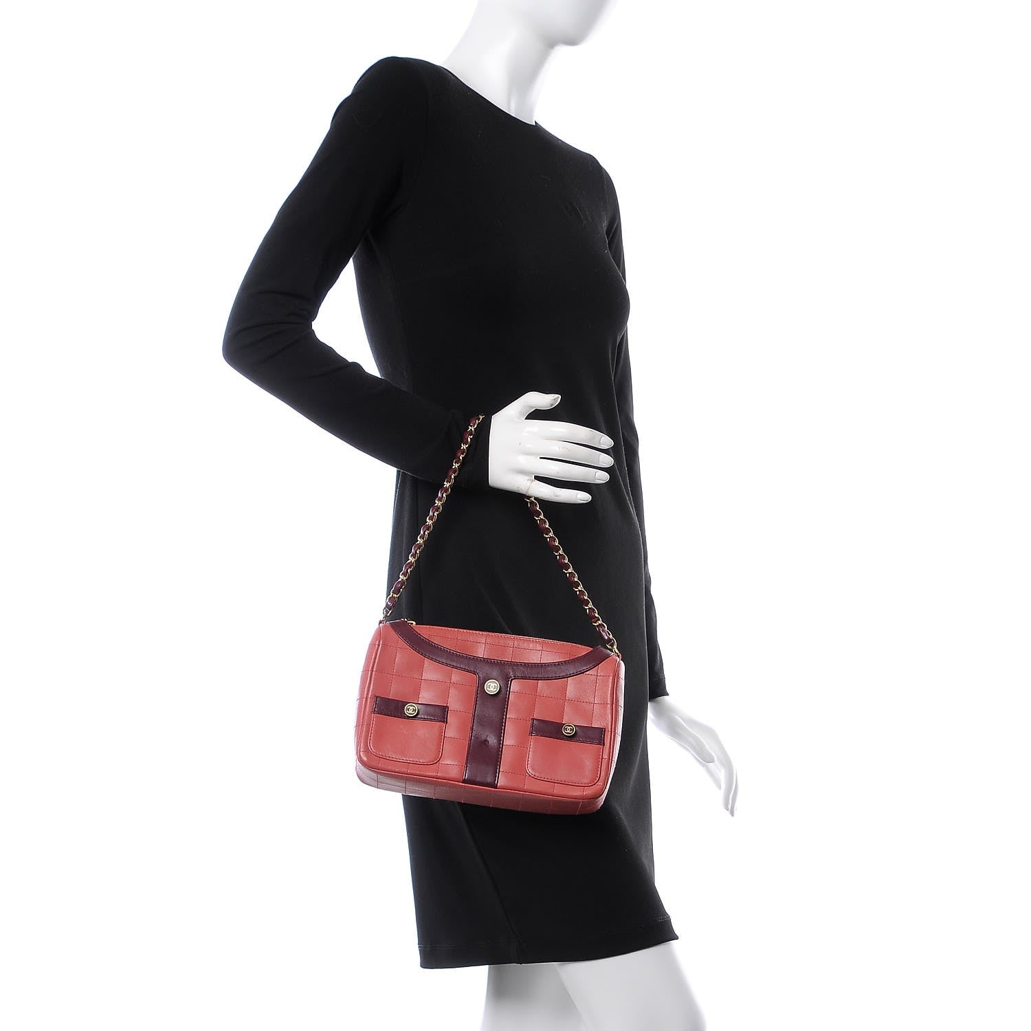 Chanel Calfskin Quilted Small Girl Shoulder Bag Pink 2 of 11