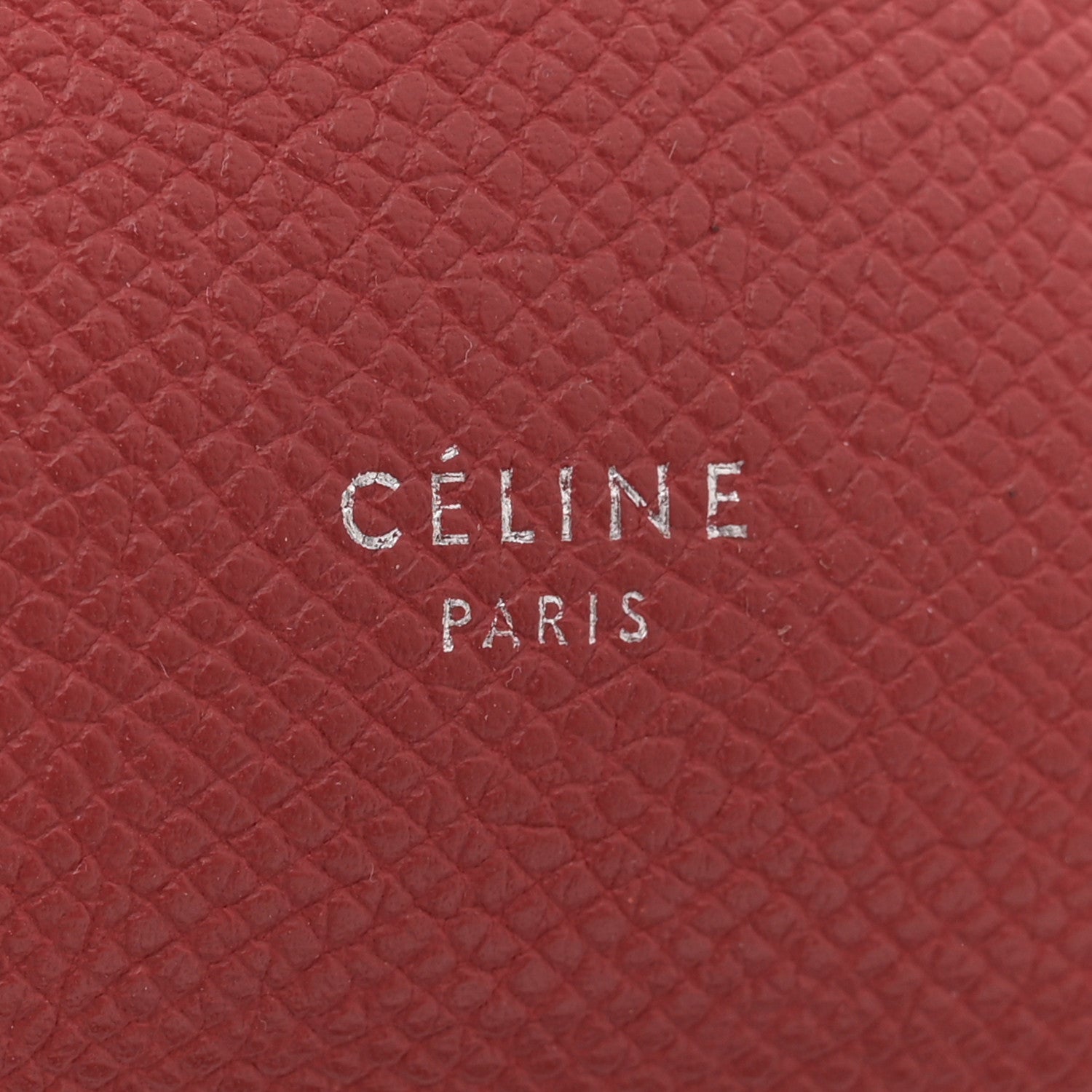 Celine Grained Calfskin Mini Belt Bag Rust 6 of 16