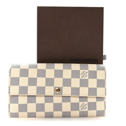 Louis Vuitton Damier Azur Sarah Wallet 7 of 7