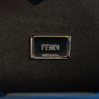 Fendi Shiny Nappa Micro Peekaboo Iconic Satchel Iris 6 of 8