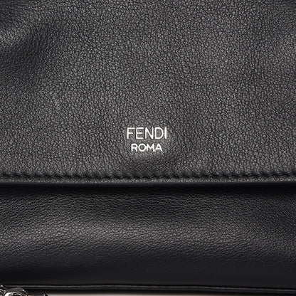 Fendi Vitello Dolce Hypnotic Micro Double Baguette Multicolor Blue Notte 10 of 10