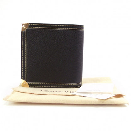 Louis Vuitton Suhali Compact Zipped Wallet Black 2 of 8