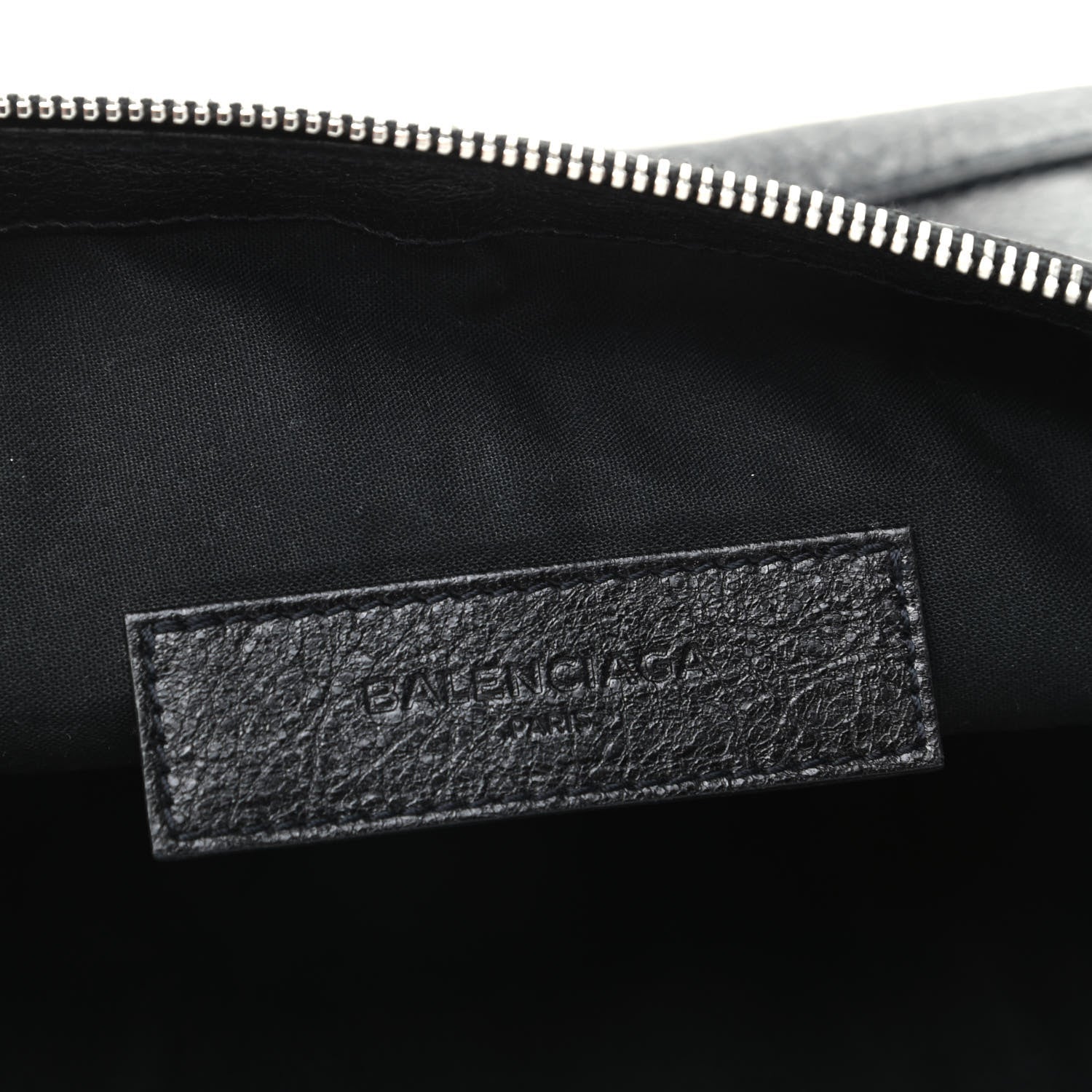 Balenciaga Agneau Arena Classic Hardware Medium Clip Black 6 of 7