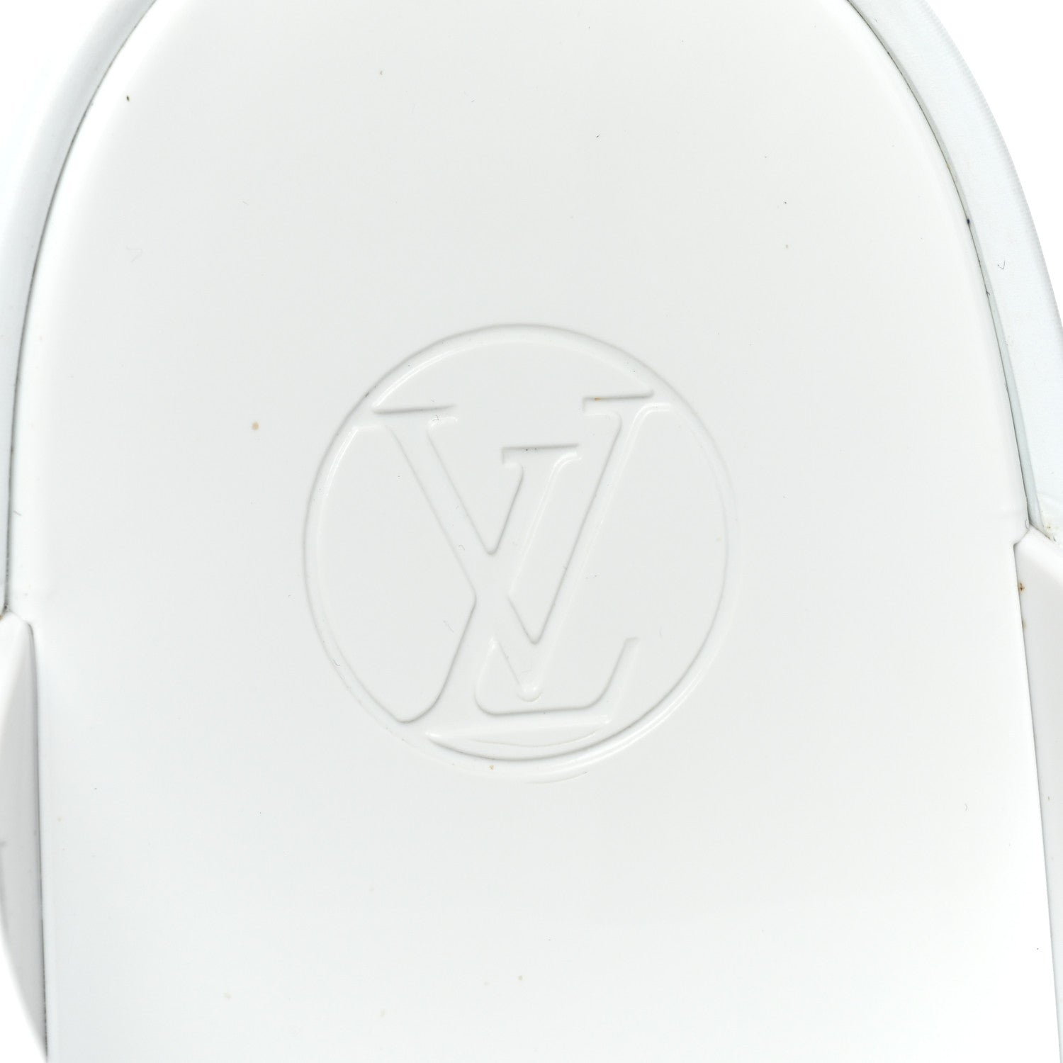 Louis Vuitton Monogram Sunbath Flat Mule Sandals 35 White 7 of 10
