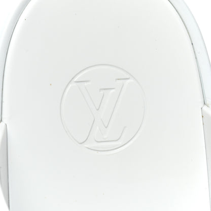 Louis Vuitton Monogram Sunbath Flat Mule Sandals 35 White 7 of 10