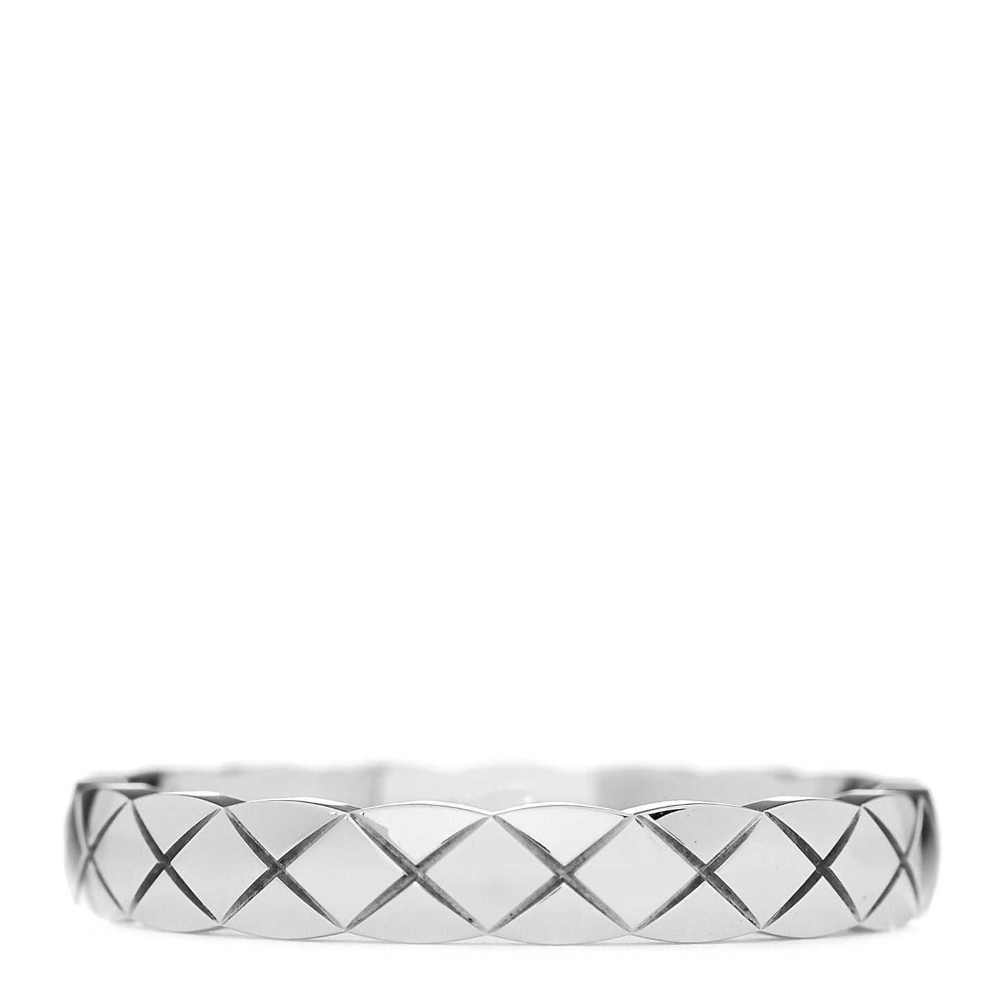 18K White Gold Mini Coco Crush Ring 54 6.75