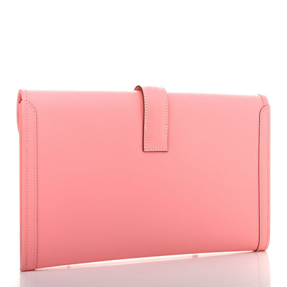 Hermes Epsom Jige PM Clutch Rose Confetti 2 of 4