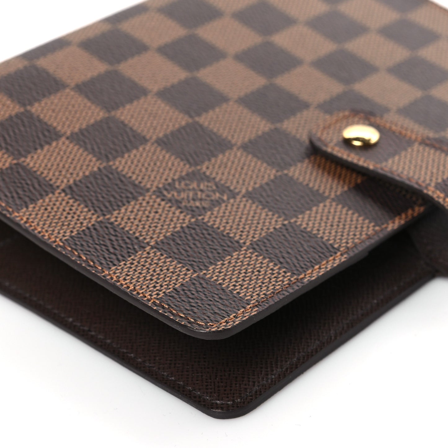 Damier Ebene Medium Ring Agenda Cover