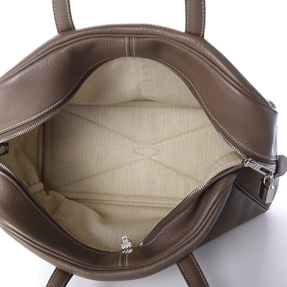 Hermes Taurillon Clemence Victoria II 35 Etoupe 4 of 8
