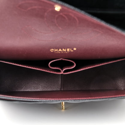 Chanel Caviar Quilted Jumbo Double Flap Black 5 of 10