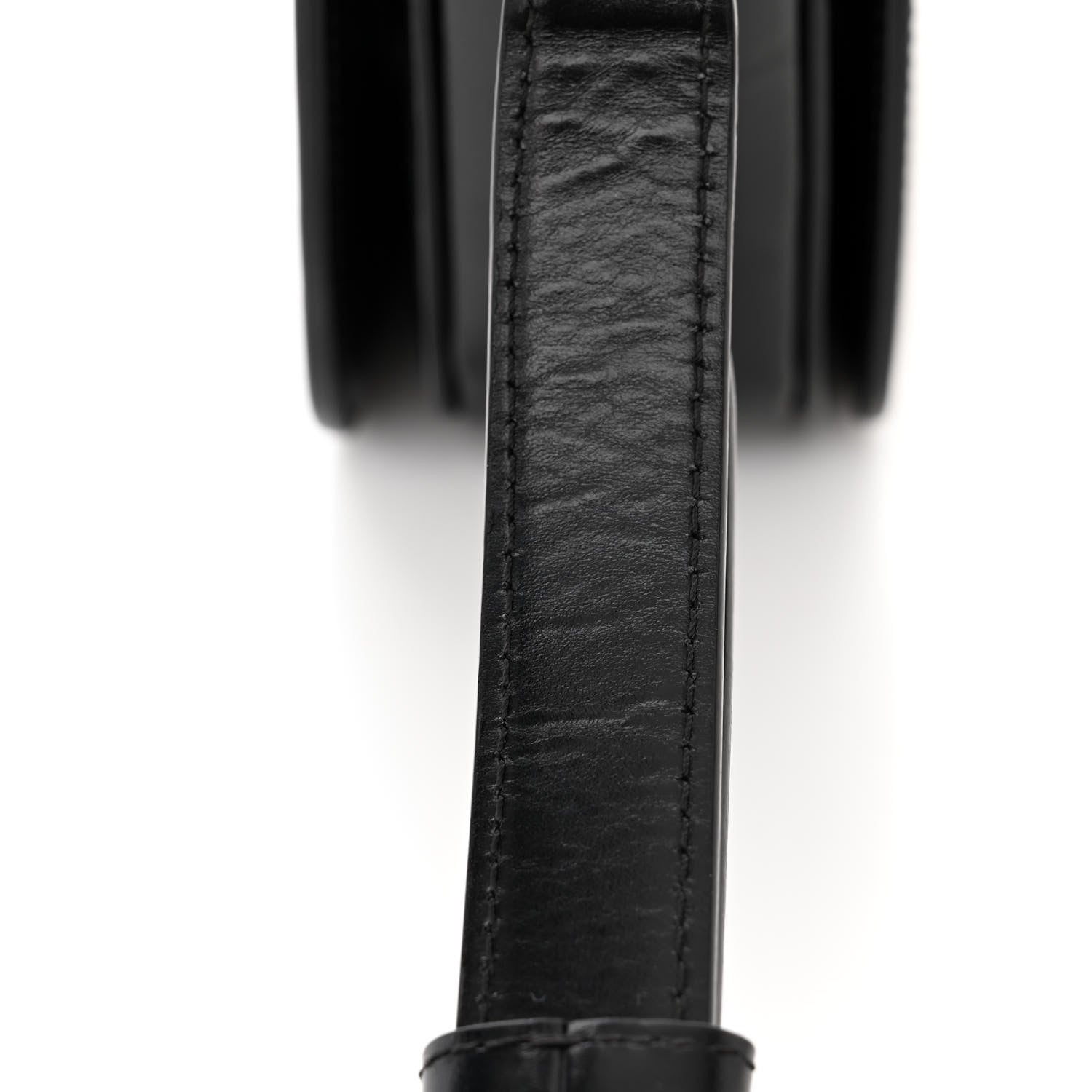 Celine Shiny Calfskin Medium Triomphe Black 12 of 12