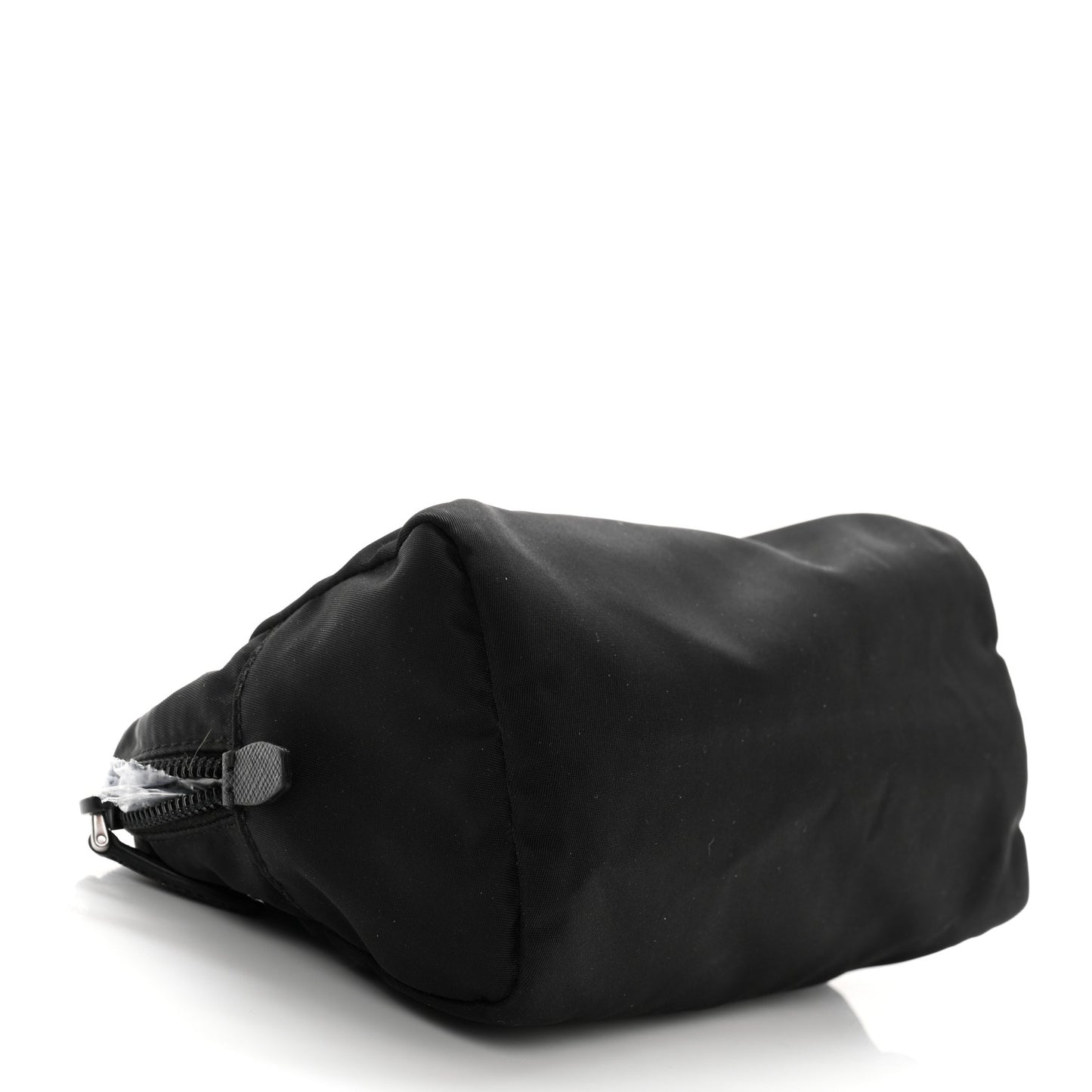Tessuto Nylon Saffiano Wristlet Black