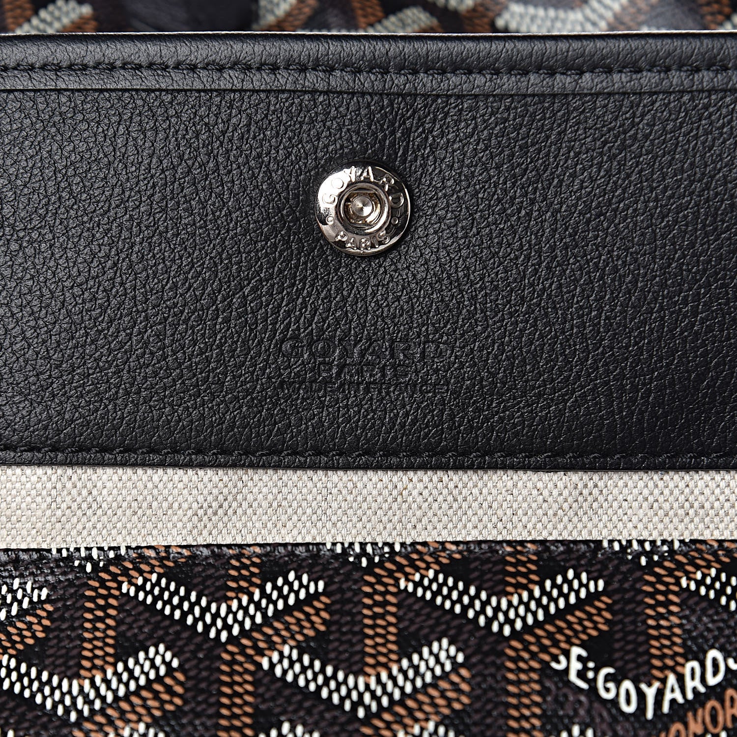 Goyard Goyardine Saint Louis GM Black 7 of 16