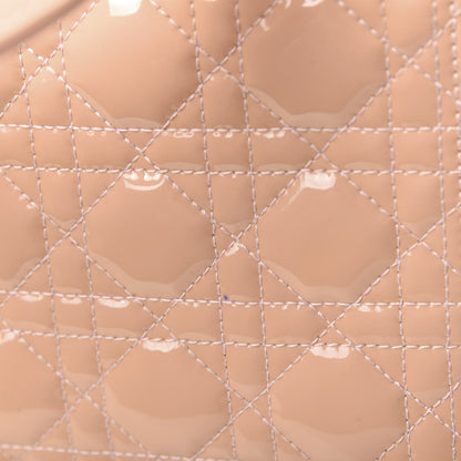 Christian Dior Patent Cannage Medium Lady Dior Pale Pink 8 of 16
