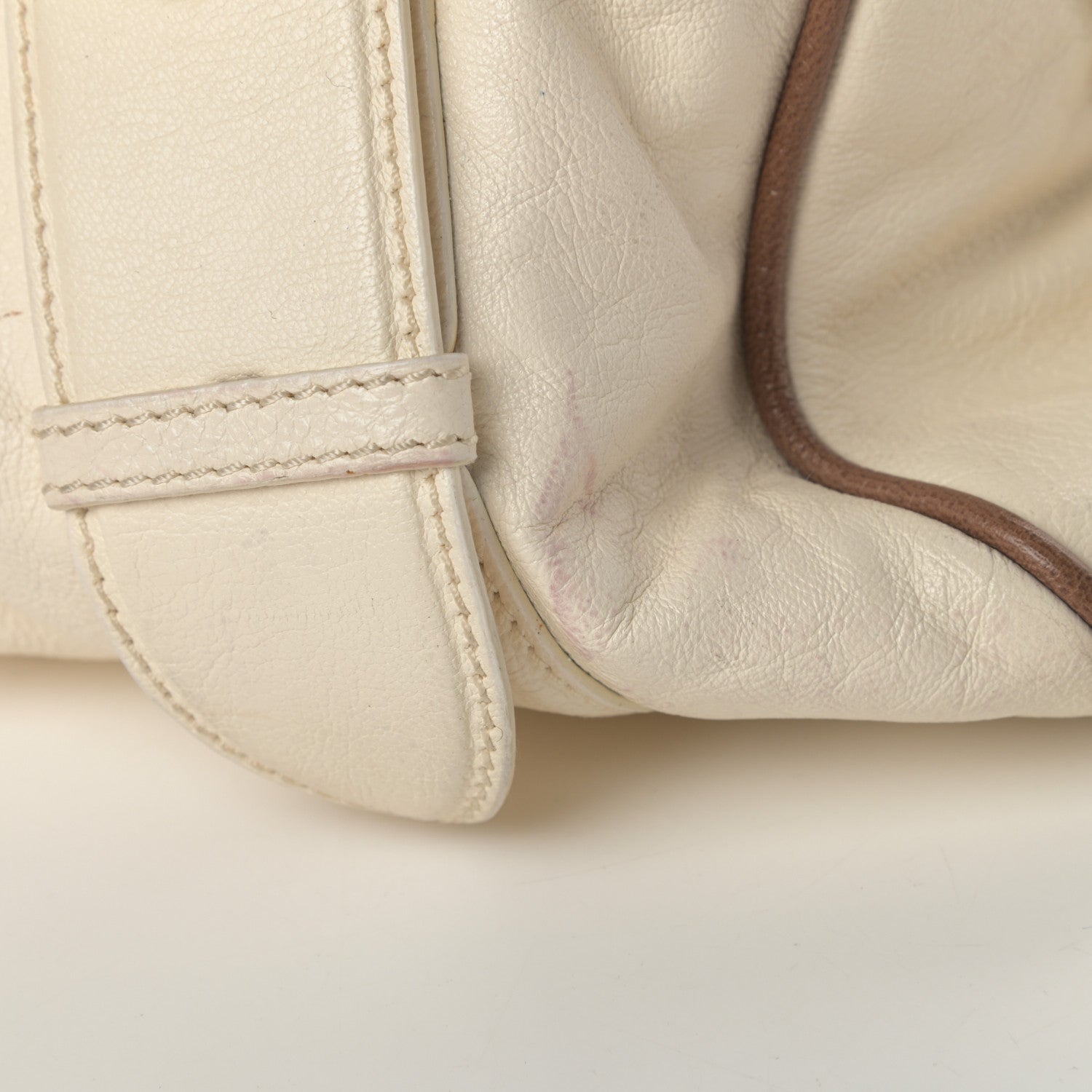 Marc Jacobs Calfskin Bal Harbour Satchel Eggshell 16 of 18