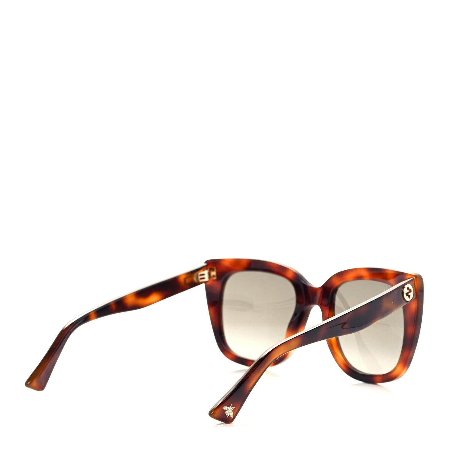 Acetate Cat Eye GG0163S Sunglasses Havana