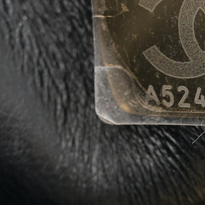 Chanel Velvet Quilted Small Boy Messenger Bag Black 7 of 10