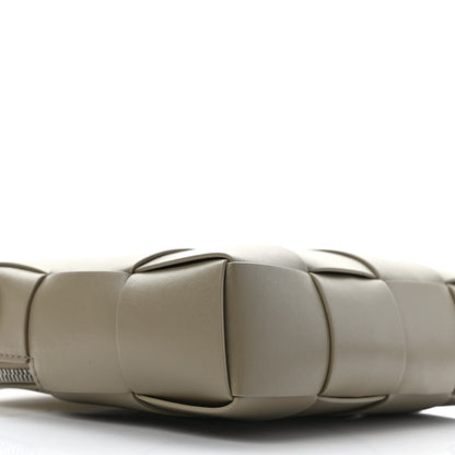 Bottega Veneta Lambskin Maxi Intrecciato Cassette Camera Bag Taupe 7 of 8