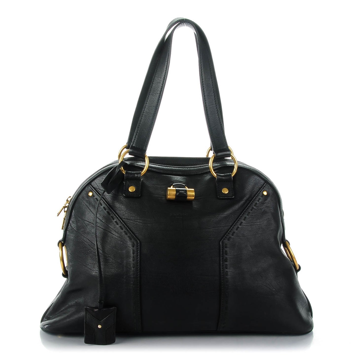 Calfskin Large Muse Black