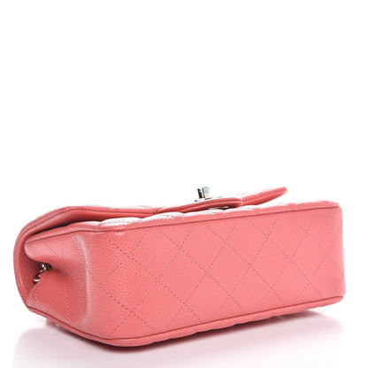Chanel Caviar Quilted Mini Rectangular Flap Pink 4 of 8
