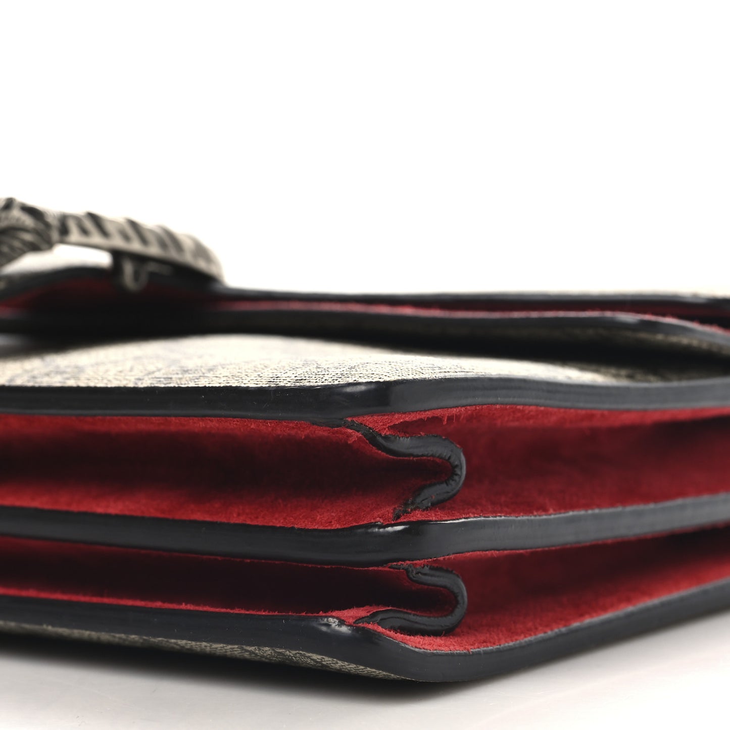 GG Supreme Monogram Small Dionysus Shoulder Bag Red