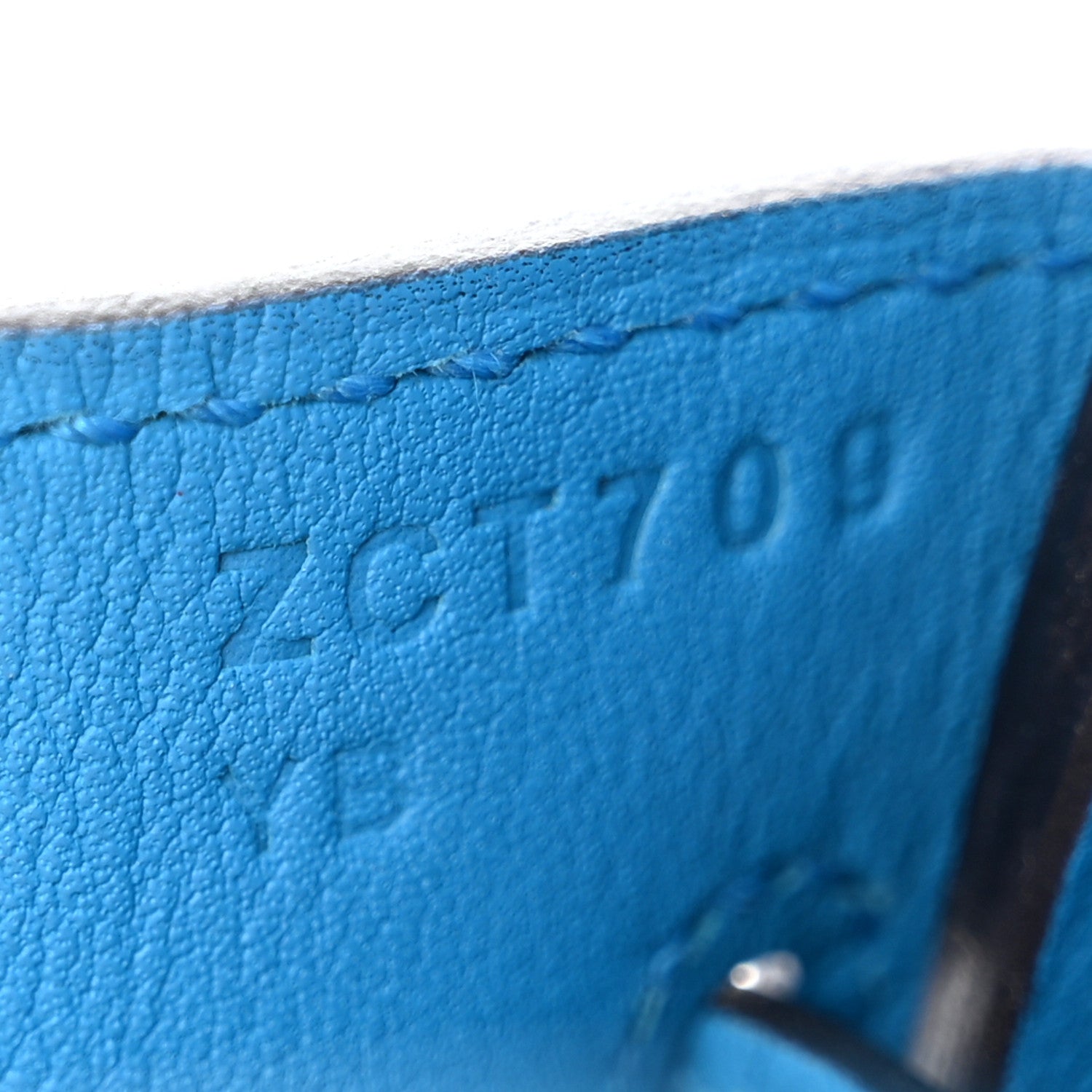 Hermes Swift Birkin 25 Bleu Frida 7 of 11