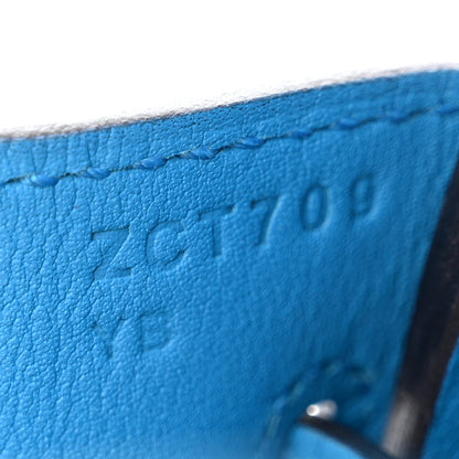 Hermes Swift Birkin 25 Bleu Frida 7 of 11