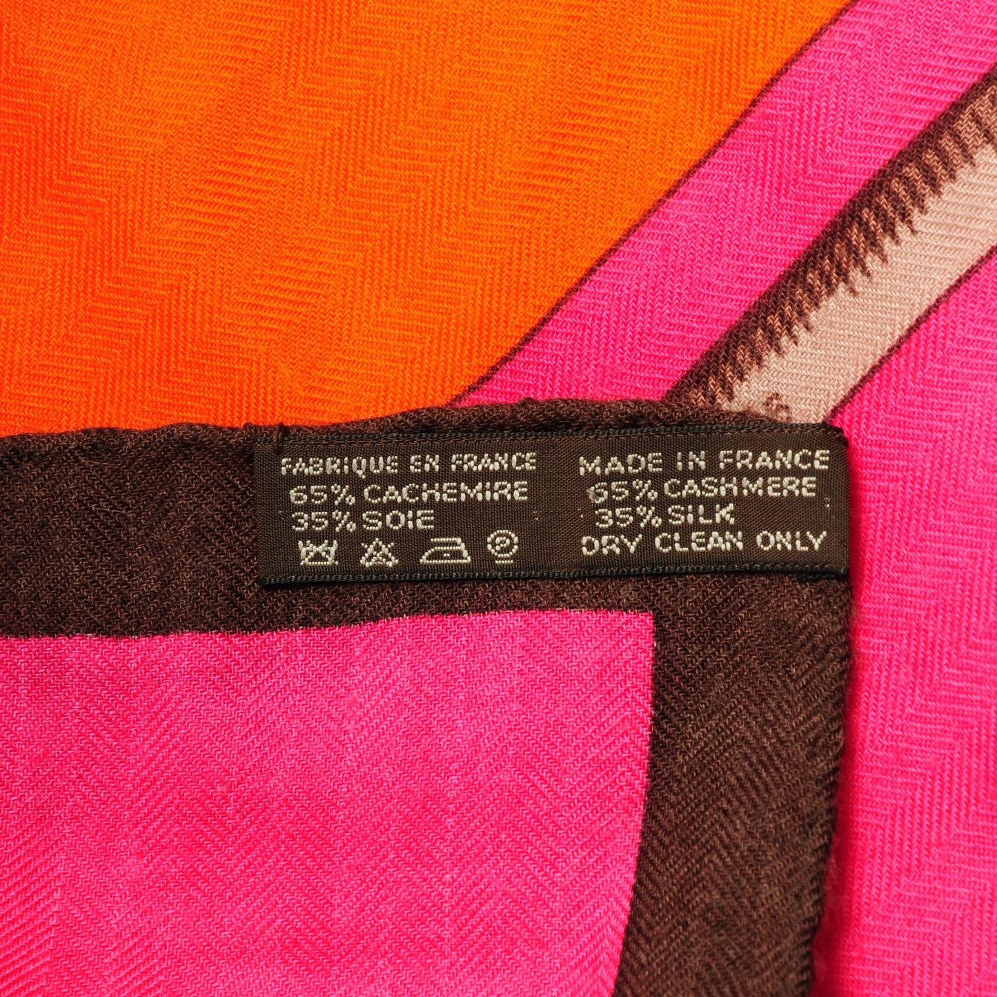 Cashmere Silk Tigre Royal Shawl 140