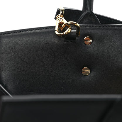 Salvatore Ferragamo Calfskin The Studio Bag Black 8 of 8