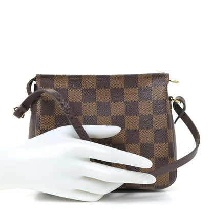 Louis Vuitton Damier Ebene Trousse Make Up Bag Pochette 9 of 9