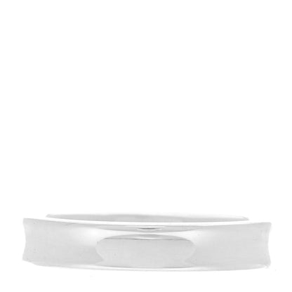 Tiffany Sterling Silver Narrow 1837 Band Ring 53 6.25 3 of 4