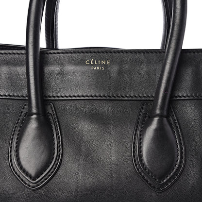 Celine Smooth Calfskin Mini Luggage Black 24 of 25