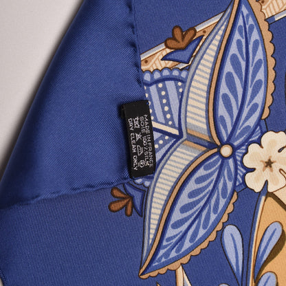 Hermes Silk Les Chants Scarf 90 5 of 5