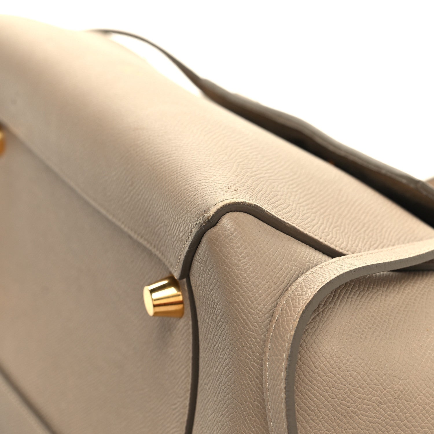 Celine Grained Calfskin Mini Belt Bag Light Taupe 10 of 14